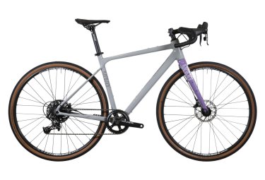 Fluide gravel bike race sram apex 11v 700 mm grau violett 2023