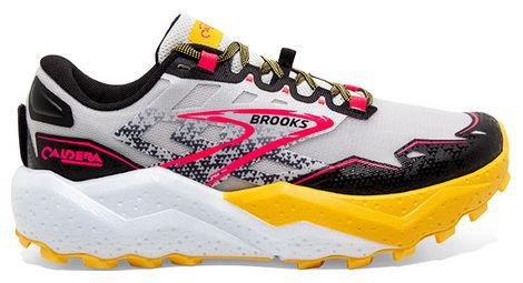 Brooks Running brooks caldera 7 trailrunning schuhe grau gelb rosa damen