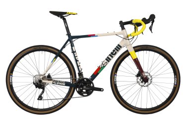 Cinelli gravel bike zydeco shimano grx 10v 700 mm blau beige