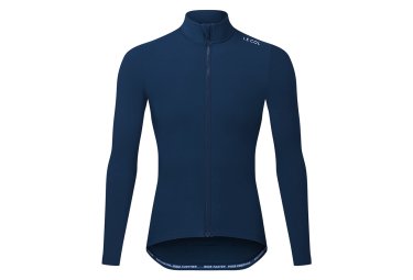 Le Col langarmtrikot pro aqua zero blau