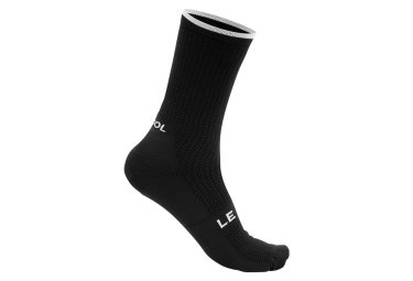 Le Col hohe kragensocken schwarz weis