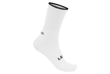 Le Col hohe kragensocken weis schwarz