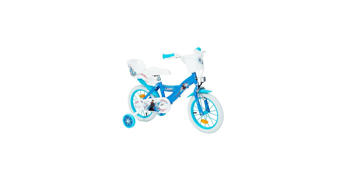 HUFFY 14 Zoll Disney Kinderfahrrad Elsa Frozen die Eiskönigin 24291w blau