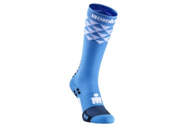 Compressport recovery socks ironman dazzle blau