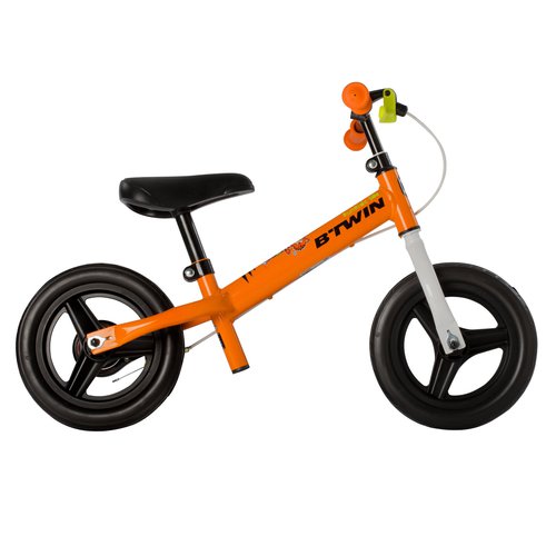 BTWIN Laufrad Run Ride 500 10 Zoll Kinder orange