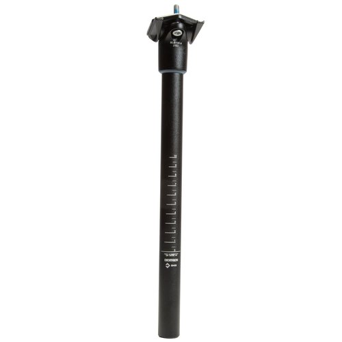 BTWIN Sattelstütze für 23,4 und 25-27,2 mm Durchmesser, schwarz