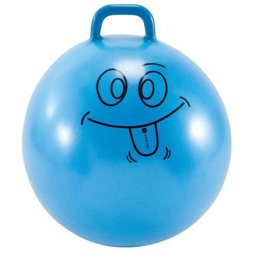 Domyos Hüpfball Kinder 60 cm - Resist blau