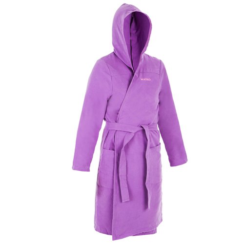 WATKO Bademantel Mikrofaser Damen violett