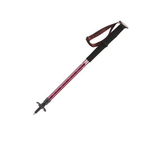Forclaz 1 Wanderstock einfach verstellbar Trekking - MT100 Komfort violett