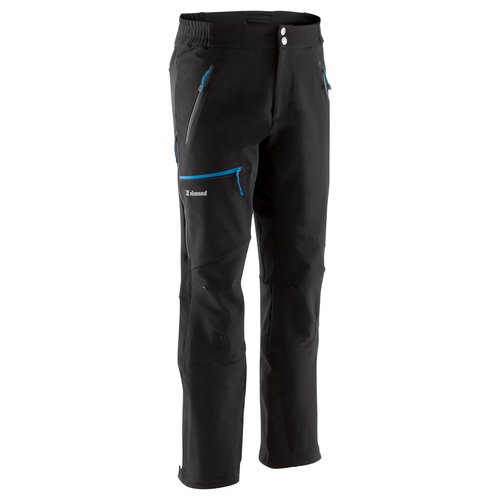 Simond Herren Bergsteigen Softshellhose - Alpinism schwarz