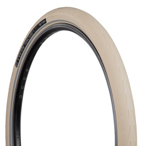 Elops Fahrradreifen Drahtreifen City 5 Protect 26x1,75 (44-559) cremefarben