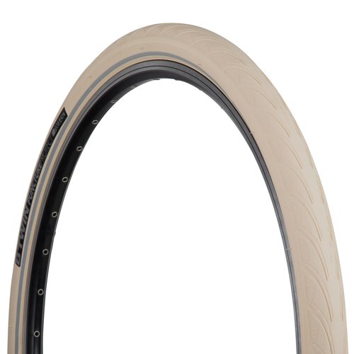 Elops Fahrradreifen Drahtreifen City 5 Protect 700x45C (47-622) cremefarben