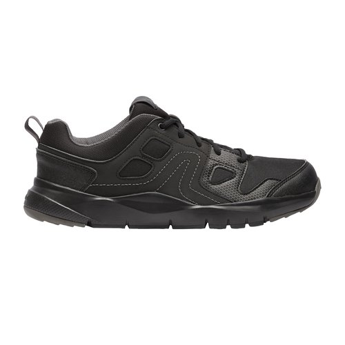 Decathlon Freizeitschuhe Walking HW 100 Herren schwarz