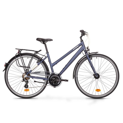 Elops Trekkingrad 28 Zoll Hoprider 100 Damen blau