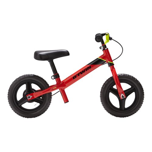BTWIN Laufrad Run Ride 520 MTB 10 Zoll Kinder rot