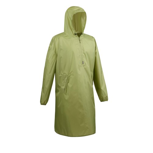 FORCLAZ Poncho Regenponcho Arpenaz 40 L Größe L/XL grün