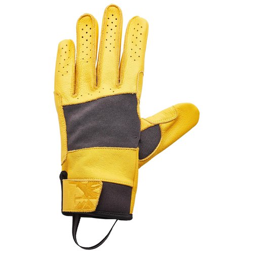 SIMOND Sicherungshandschuhe Leder Bigwall gelb
