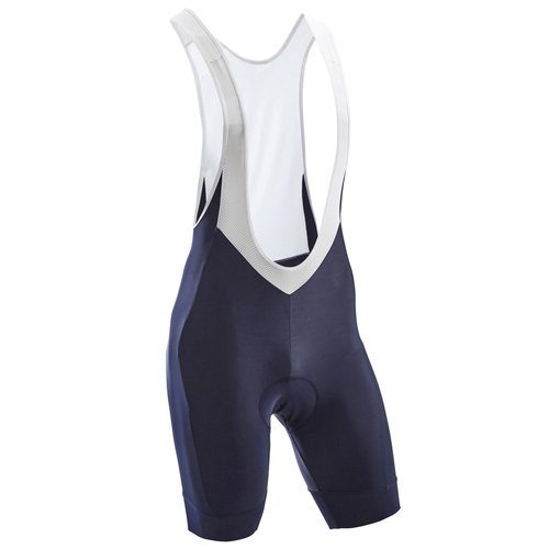 TRIBAN Radhose kurz mit Trägern Rennrad RC 100 Herren marineblau