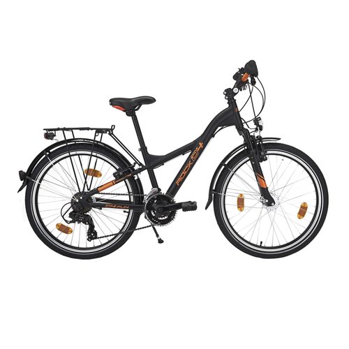 Decathlon Kinderfahrrad 24 Zoll D4 Rock schwarz/orange