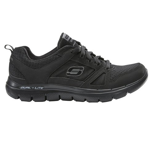 Skechers Freizeitschuhe Flex Dual Lite Damen schwarz