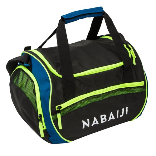 Nabaiji Schwimmtasche 30 L - schwarz/grün