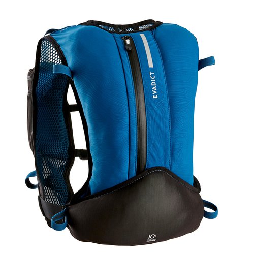 Evadict Trailrucksack Running 10 L blau/schwarz