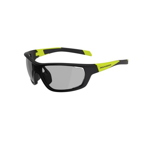 ROCKRIDER MTB Sportbrille XC Photochrom Kat. 1 3 schwarz gelb