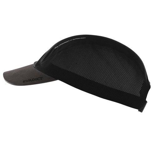 Kiprun Lauf- Sahara Cap Trailrunning Unisex leicht und anpassbar - schwarz