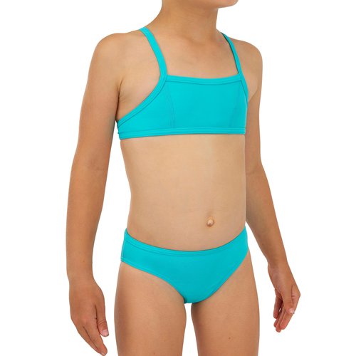 OLAIAN Bikini-Set Mädchen 100 Bali türkis