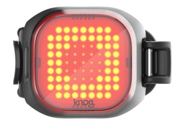 Knog blinder mini square rucklicht schwarz