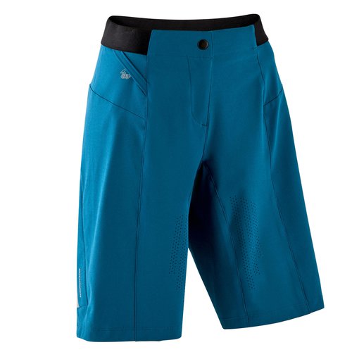 ROCKRIDER Kurze Radhose MTB EXP 700 Damen türkis