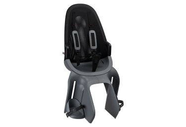 Qibbel air grey black rack mounted rear baby seat