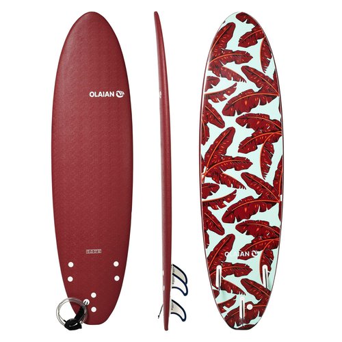 Olaian Surfboard Soft 500 7' 55 L