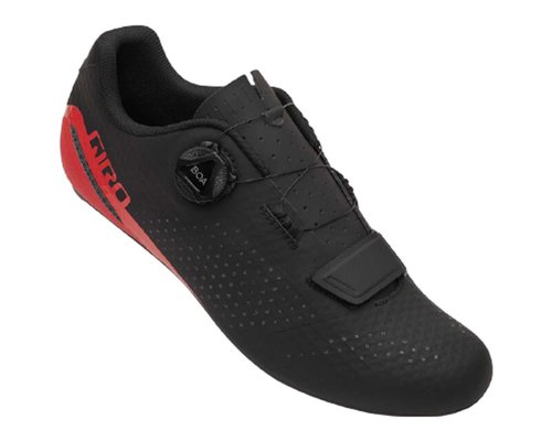 Giro Cadet - Rennrad Schuhe | black-bright red - " 43"