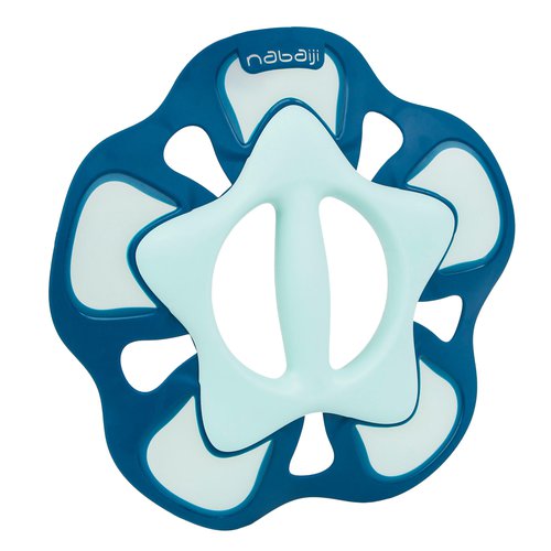 Nabaiji Aquafitness-Hanteln Pullpush Flower Größe S grün