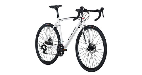 KS Cycling Gravelbike Rennrad 28'' Xceed weiß-schwarz Rennräder, Rahmenhöhe: 58 cm