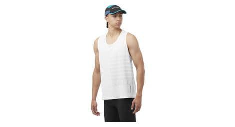 Salomon sense aero graphic tank top weis herren