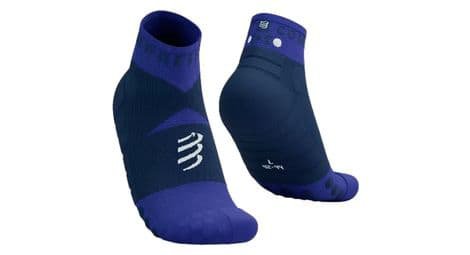 Compressport ultra trail socks v2 0 low blau