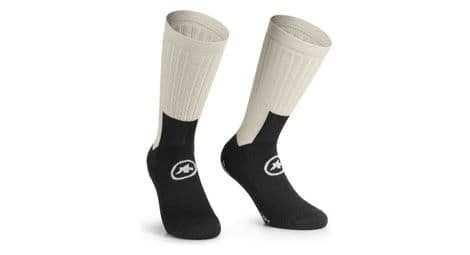 Assos unisex trail  p socks  p t3 beige schwarz