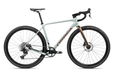 Orbea gravel bike terra h41 1x sram apex xplr 12v 700 mm blau stone marron copper 2024