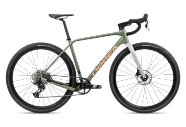 Orbea terra h41 1x gravel bike sram apex xplr 12s 700 mm artischockengrun flieder lila 2024