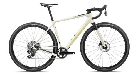 Orbea gravel bike terra m31eteam 1x sram rival xplr etap axs 12v 700 mm weis ivory 2024