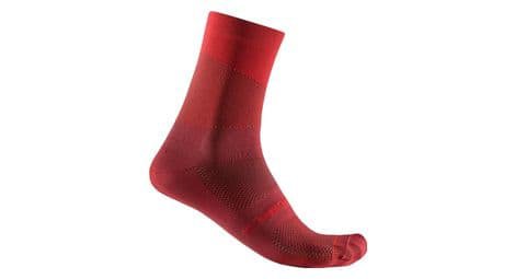 Castelli unisex socken orizzonte 15 rot