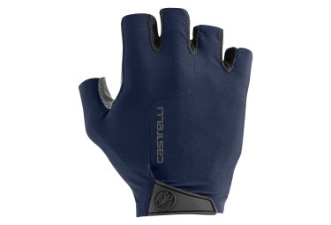 Castelli unisex kurzhandschuhe premio blau