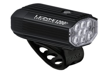 Lezyne lite drive 1200  frontleuchte schwarz