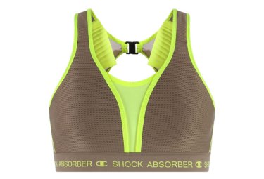 Shock Absorber x champion ultimate run padded bra braun