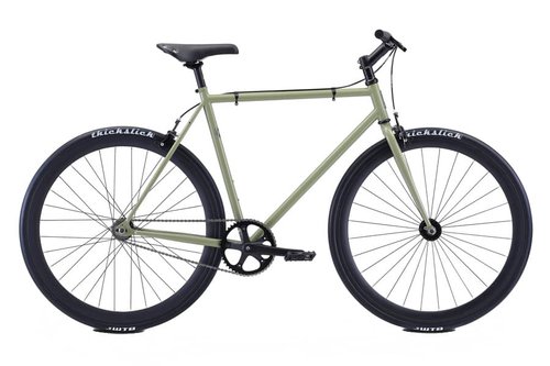 Fuji Declaration Fixie  Singlespeed Fahrrad Khaki Green