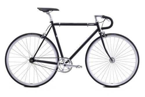 Fuji Feather Fixie  Singlespeed Fahrrad Midnight Black