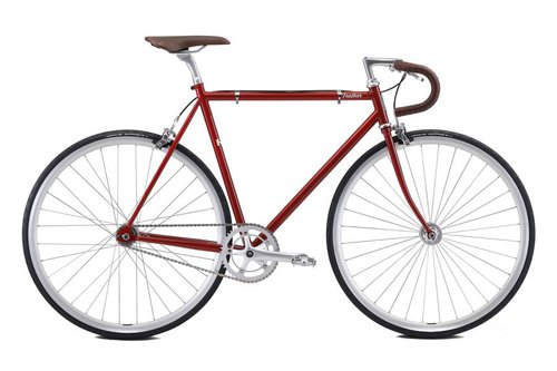 Fuji Feather Fixie  Singlespeed Fahrrad Brick Red