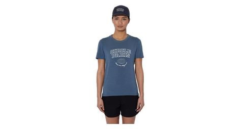 Circle athletic paris t shirt blau damen